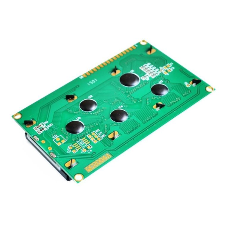 20 x 4 schermi giallo verde dell'esposizione LCD di 2004A LCM dimensione del profilo di 98 x di 60 x di 13.5mm 