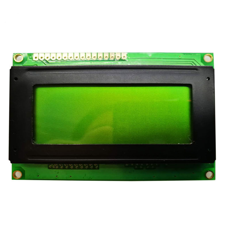 Esposizione LCD alfanumerica dei caratteri, modulo 1604 di LCD di verde giallo di 5 volt