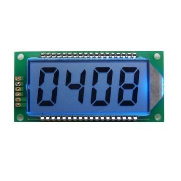 4 l'esposizione LCD di VA di colore di segmento della cifra 7 con stampa di seta progetta