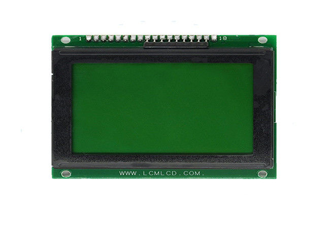 18 pin angolo di visione LCD grafico di 128 x 64 del modulo di Stn del positivo 12864 TN dello schermo
