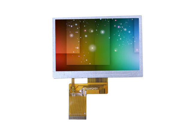 480 * 272 bit resistente del pannello 24 a 4,3 pollici dello schermo attivabile al tatto di TFT LCD per l'industriale
