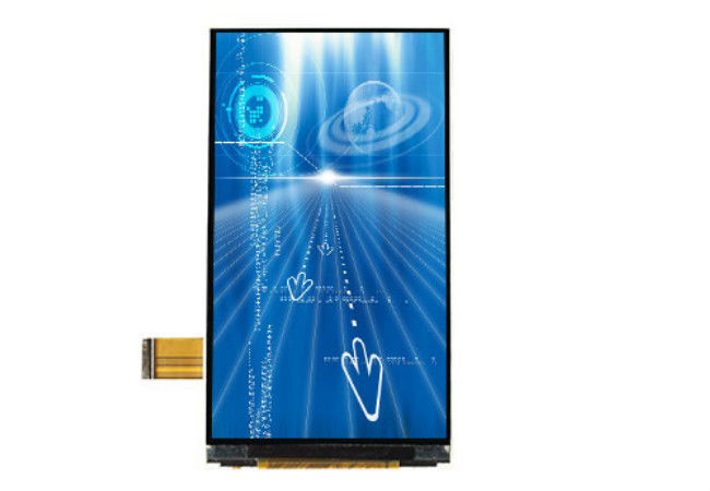 Interfaccia resistente a 4,5 pollici dell'affissione a cristalli liquidi Mipi/Rgb del pannello da 540 * 960 di TFT LCD IPS dello schermo attivabile al tatto facoltativa