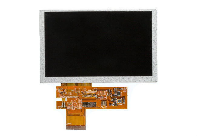 Esposizioni a 5,0 pollici 800 * 480 schermo di Tft di alta luminosità dell'interfaccia del touch screen 16/18/24bit RGB dell'affissione a cristalli liquidi di TFT
