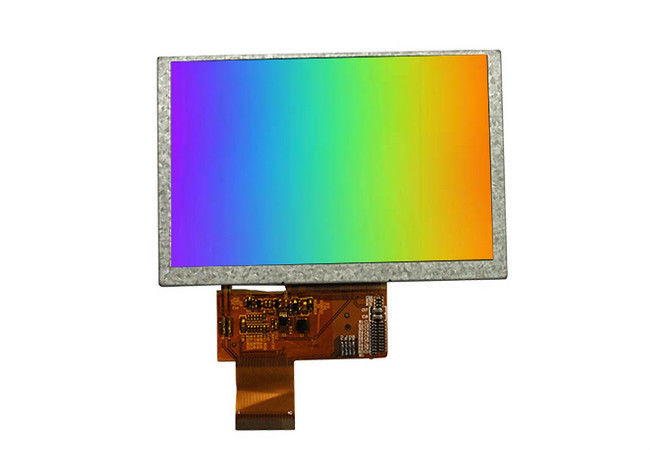 Risoluzioni industriale 800 * 480 dell'affissione a cristalli liquidi del modulo dell'affissione a cristalli liquidi di TFT di TFT dell'affissione a cristalli liquidi dell'esposizione del touch screen a 5 pollici di TFT