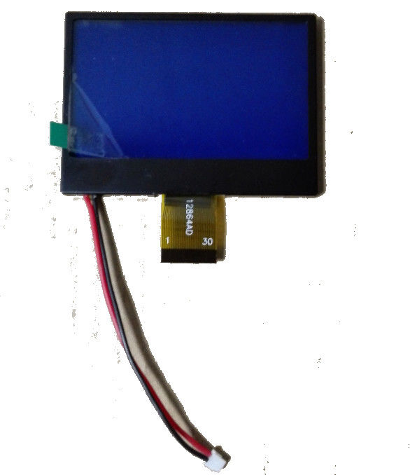Tipo grafico modo LCD 3.0V di Transflective di risoluzione dei moduli 128 * 64 del DENTE