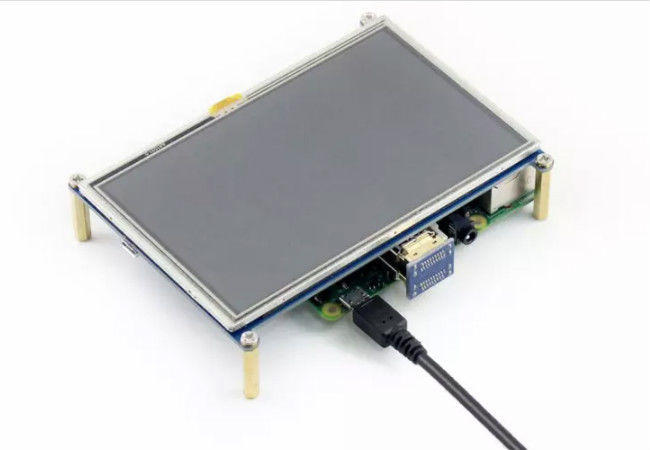 Touch screen TFT Raspberry Pi 5.0 pollici, display touch screen LCD interfaccia USB HDMI