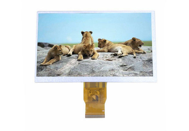 Esposizioni resistente a 7 pollici 1024 * 600 dello schermo attivabile al tatto dell'affissione a cristalli liquidi Moduler di Tft IPS con il pannello dell'affissione a cristalli liquidi dell'interfaccia di LVDS per il PC dell'automobile