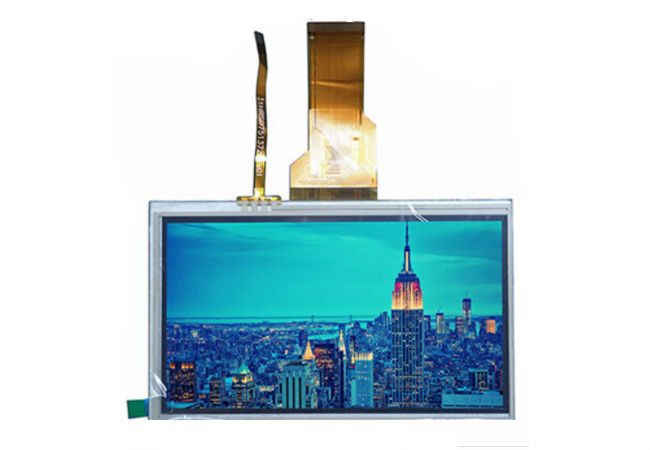 Pannelli a 7 pollici dell'affissione a cristalli liquidi pannello capacitivo dello schermo attivabile al tatto da 1024 * 600 IPS TFT LCD con l'interfaccia di Lvds