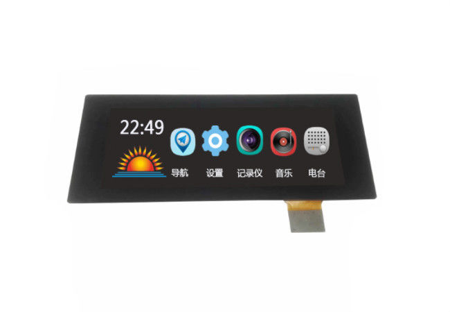 Tipo a 7 pollici modulo LVDS, affissione a cristalli liquidi di Antivari dell'esposizione di TFT LCD dell'esposizione dell'affissione a cristalli liquidi dell'interfaccia di RGB