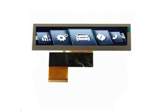 Moduli a 3,8 pollici di TFT LCD tipo di 72 * di 480 Antivari allungato con l'interfaccia di RGB di 40 perni 