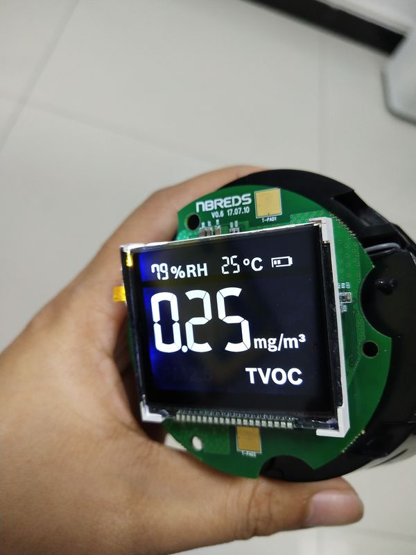 Alta esposizione LCD di Constrast VA di colore nero per il CE astuto ROHS del termostato