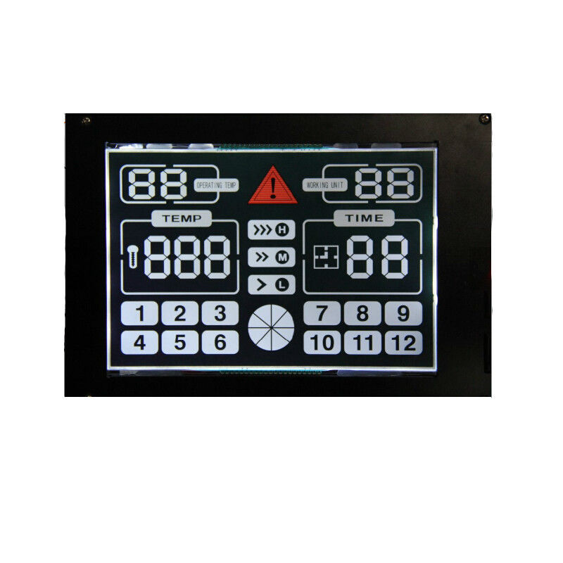 Un'esposizione LCD di 7 segmenti/LCD negativo di VA modulo LCD del quadrato per il regolatore di Termostato