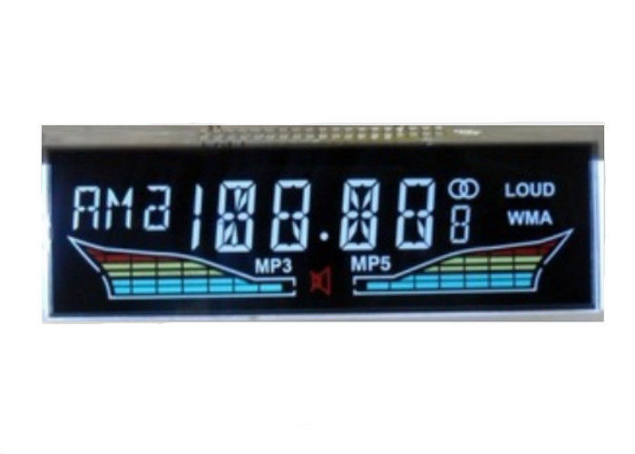 esposizione LCD di 5.0V FSTN/esposizione LCD monocromatica di Transflective per il sistema di trasportatore del veicolo