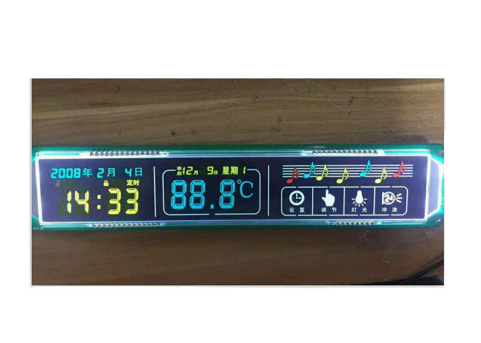 esposizione LCD di 5.0V FSTN/esposizione LCD monocromatica di Transflective per il sistema di trasportatore del veicolo