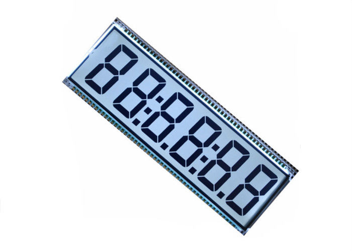 Esposizione positiva LCD dell'esposizione di segmento di abitudine 7 della cifra riflettente LCD del modulo/TN per il termo metro di Hygro