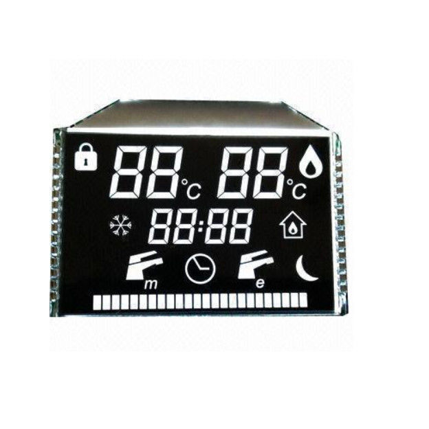 Pannello LCD su misura di Digital di VA dell'esposizione di segmento LCD ad alto contrasto di colore