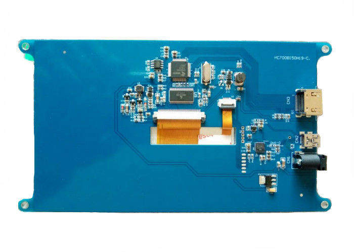 Display HDMI ad alta luminosità e scheda di azionamento PCB per Raspberry Pi 3 6 O' Clock Direzione di visualizzazione 7 pollici LCD trasmissibile