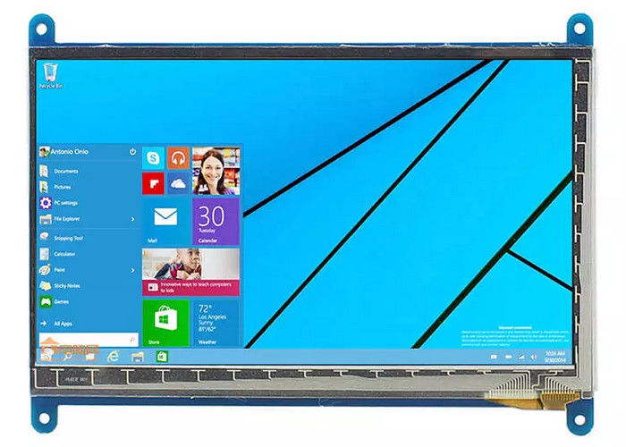 Display HDMI ad alta luminosità e scheda di azionamento PCB per Raspberry Pi 3 6 O' Clock Direzione di visualizzazione 7 pollici LCD trasmissibile