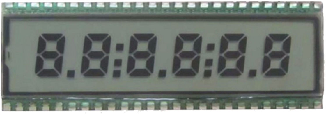 Modulo LCD numerico su ordinazione dell'esposizione monocromatica di colore dell'esposizione LCD bianca di TN