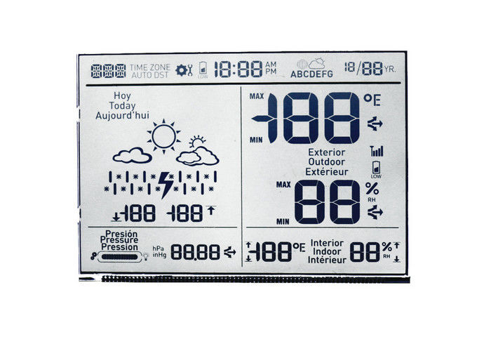Ampio modulo LCD dell'esposizione di angolo di visione FSTN per i prodotti di elettronica