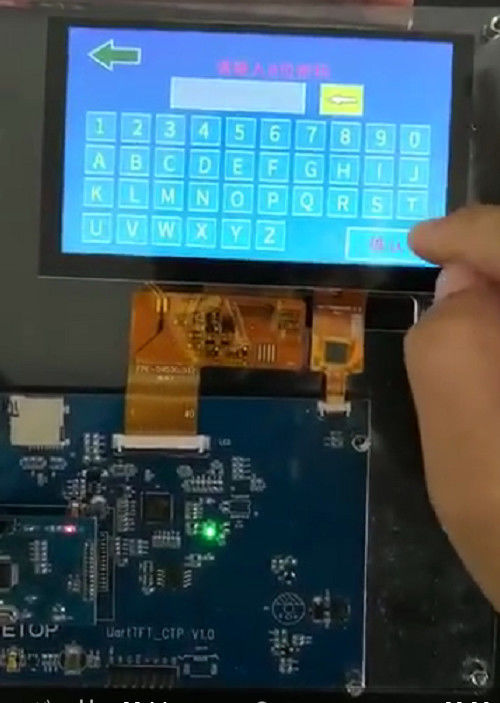 Esposizione astuta a 4,3 pollici di TFT LCD per il PWB/schermo a colori LCD numerico