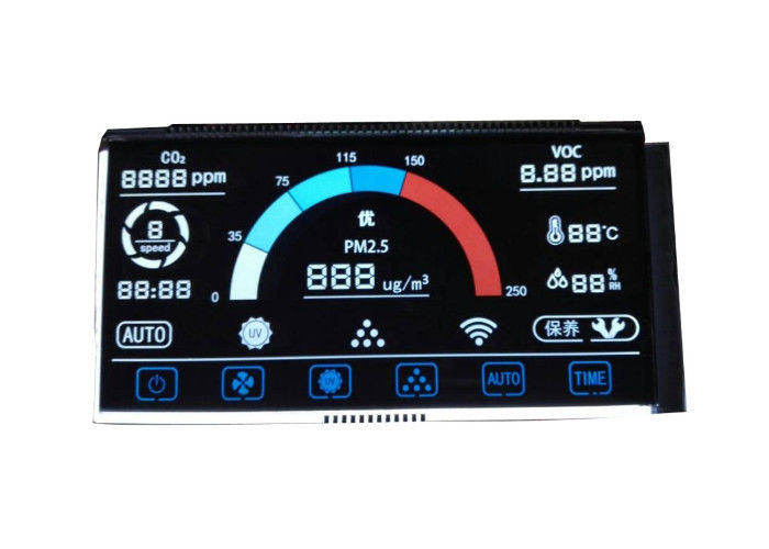 3,0 modulo LCD Transmissive LCD di TN VA STN dell'esposizione di V HTN per il tachimetro