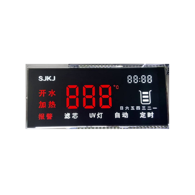 Esposizione su ordinazione Dot Matrix Lcd Screen, modulo dell'indicatore alfanumerico di 7 segmenti