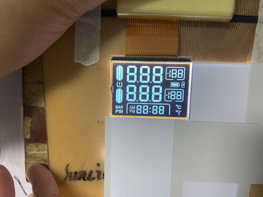 3.3V Digit FSTN Screen Transmissive Lcd Display Module per manometro della pressione dei pneumatici