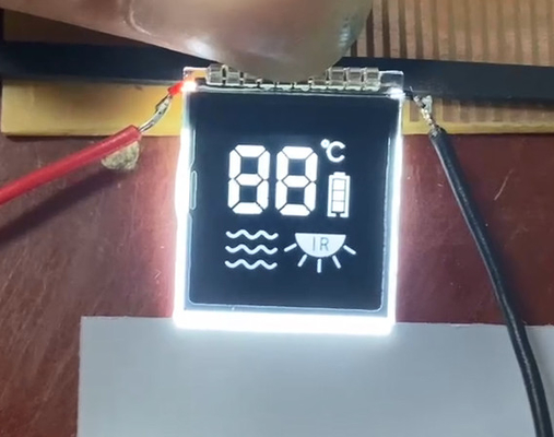 Modulo di pannello LCD VA a 7 segmenti trasparente con contrasto elevato