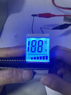 Display LCD a trasmissione personalizzato a 6 O orologio