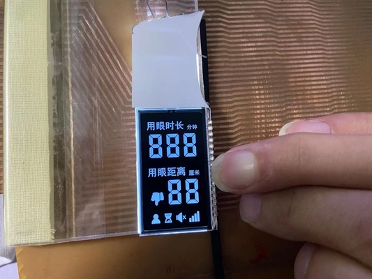 Display LCD a segni trasmissivi grafico LCD a vetro per lampada da tavolo