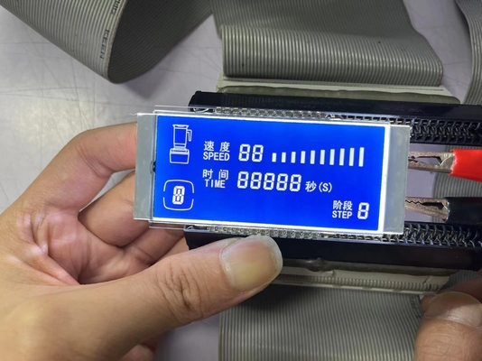 Display LCD HTN a matrice negativa con modulo di trasmissione