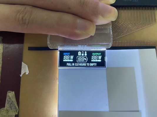 Display LCD VA negativo personalizzato 12 O ClockLcd Display trasmissivo a cifre grafiche LCD Glass Va Panel per alimentazione elettrica