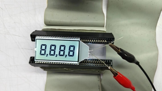 Fabbrica best-seller Display LCD HTN a matrice personalizzata Monocromo 7 segmenti Display LCD grafico per distributore di olio