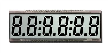 Pannello di vetro ROHS di vario di TN del collegamento di Pin dell'esposizione 4 segmento LCD della cifra compiacente