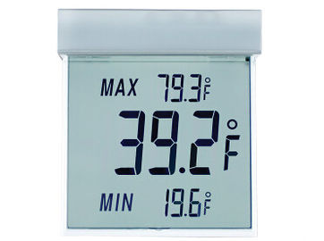 Micro nematico torto segmento LCD su ordinazione dell'esposizione 3 di TN delle cifre per la temperatura