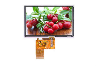Esposizioni a 5,0 pollici 800 * 480 schermo di Tft di alta luminosità dell'interfaccia del touch screen 16/18/24bit RGB dell'affissione a cristalli liquidi di TFT