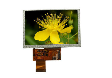 Risoluzioni industriale 800 * 480 dell'affissione a cristalli liquidi del modulo dell'affissione a cristalli liquidi di TFT di TFT dell'affissione a cristalli liquidi dell'esposizione del touch screen a 5 pollici di TFT