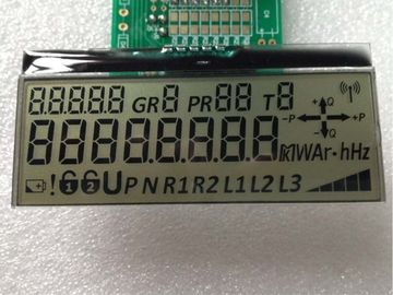 17 modulo su ordinazione dell'affissione a cristalli liquidi di segmento delle cifre 7, metro di serie di energia del dente I2C dell'esposizione dell'affissione a cristalli liquidi di Pin di metallo Transflective