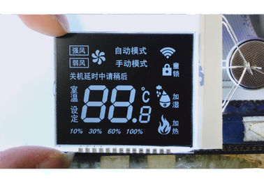l'esposizione LCD di 3.3V VA con i perni di Matel collega lo schermo LCD del fondo nero per il metro di energia