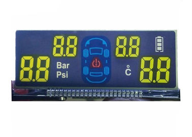 esposizione LCD di 5.0V FSTN/esposizione LCD monocromatica di Transflective per il sistema di trasportatore del veicolo