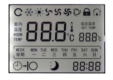 Modulo LCD LCD su ordinazione dell'esposizione dell'esposizione/TN HTN del connettore della zebra per il termostato