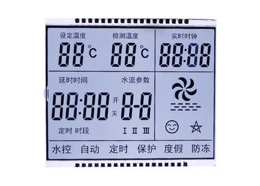 Ampia osservazione di STN di segmento LCD ad alto contrasto dell'esposizione 7 per i prodotti elettronici